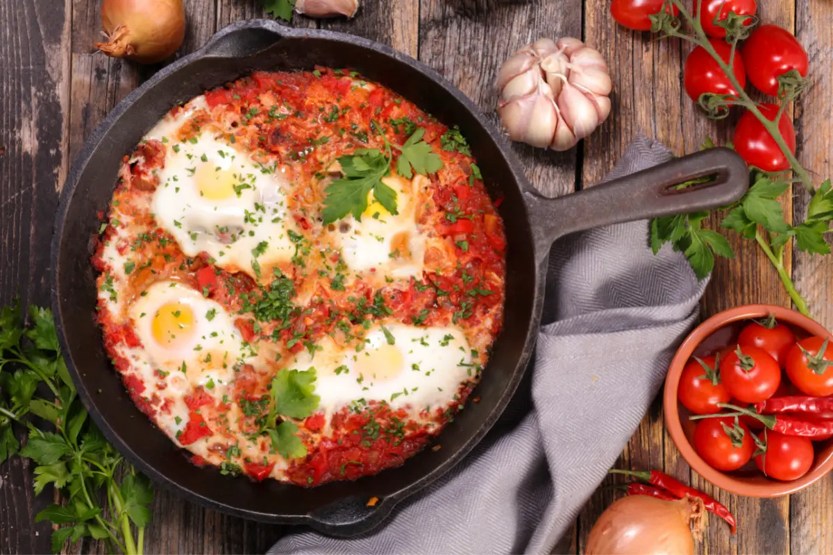 Eggs Shakshuka Recipe - Simple Home Cooked Recipes