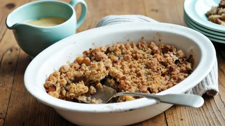 Mary Berry Apple Crumble Recipe The Autumn Dessert 